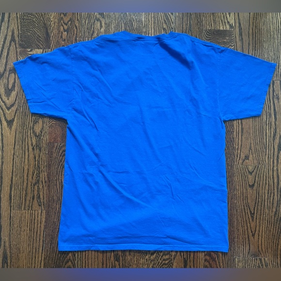 NWOT NWA WWF WCW Wrestlemania Pro Wrestling Barbarian Blue Shirt Men L - Picture 4 of 7